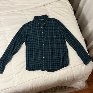 Eddie Bauer Flannel shirt - L - Blue